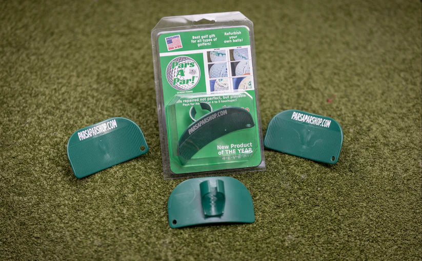 The Golf Ball Medic (formerly Scuff B Gone), is a tool for repairing damaged golf balls. It saves you money, extends your game, and improves your score.